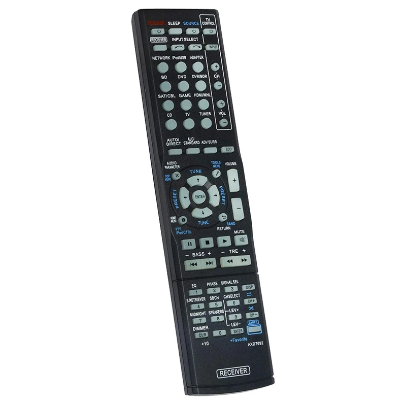 AXD7692 AV Remote For Pioneer AV Receiver Remote Control VSX-823-K VSX-828-S VSX-528-S VSX-60 VSX-1125-K VSX-1012-K