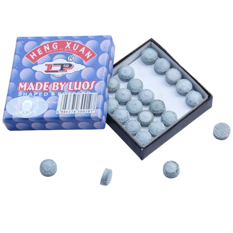 LP 10pcs 9/10/11/13mm Billiard Pool Cue Tips M Hardness Billiard Snooker Cue Stick Tip Billiard Cue Accessories