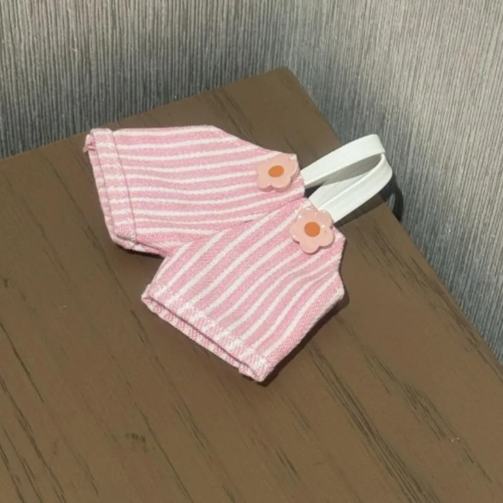 Casual Wears Pants Overalls Multicolors Fashion Cotton Clothes Cute Mini Dolls Clothes Accessories For 17cm Cotton