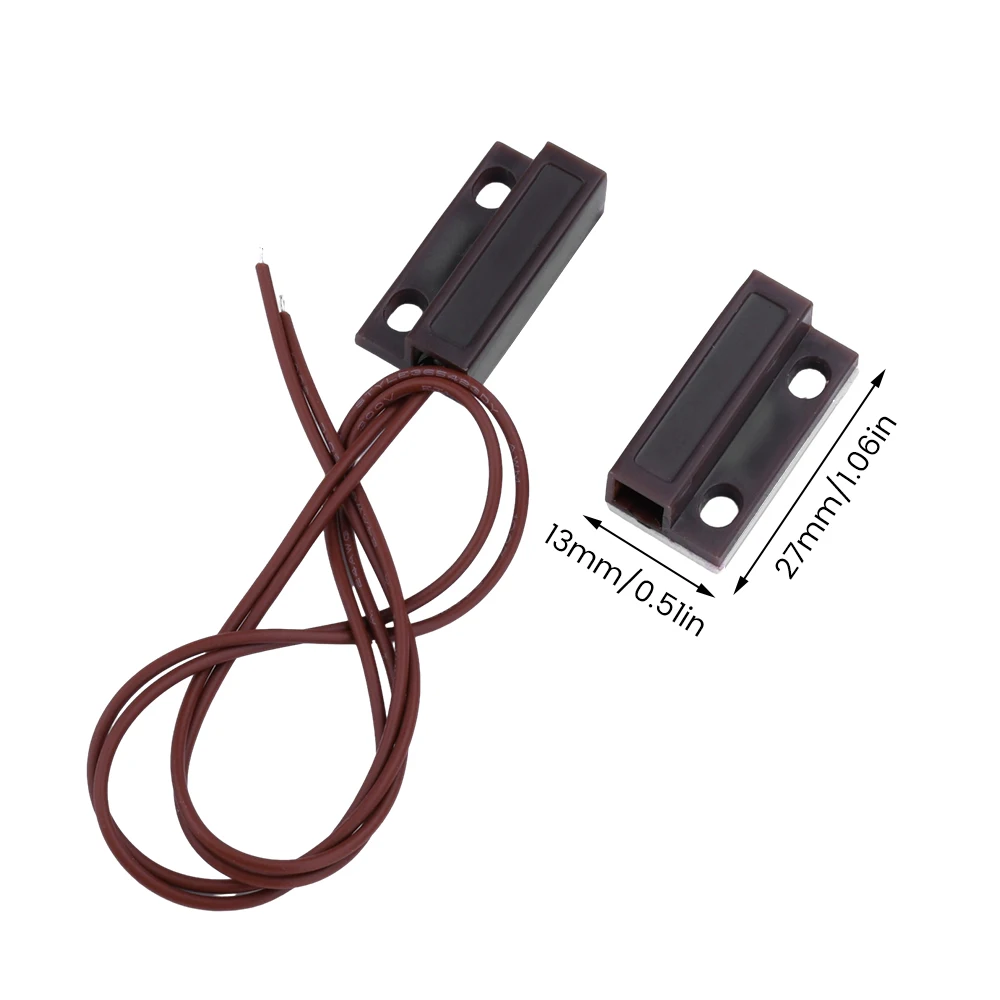 MC-38 Wired Door And window Sensor Detector Magnetic Switch NC/NO, Suitable for home Security Alarm System
