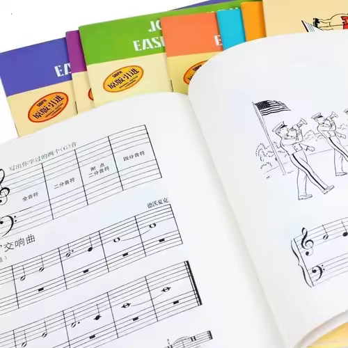 John Thompson Simple Piano Tutorial Volumes 1-8 Children's Piano Music Learning Books Beginners Simple Piano Tutorial - Image 3