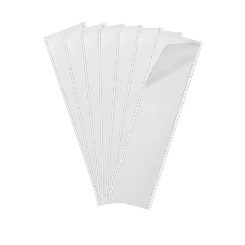 A64T 13Pcs Pre-Cut for Golf Club Grips Strips Double Sided for Golf Grip Tape Rubber Strips Accessory White