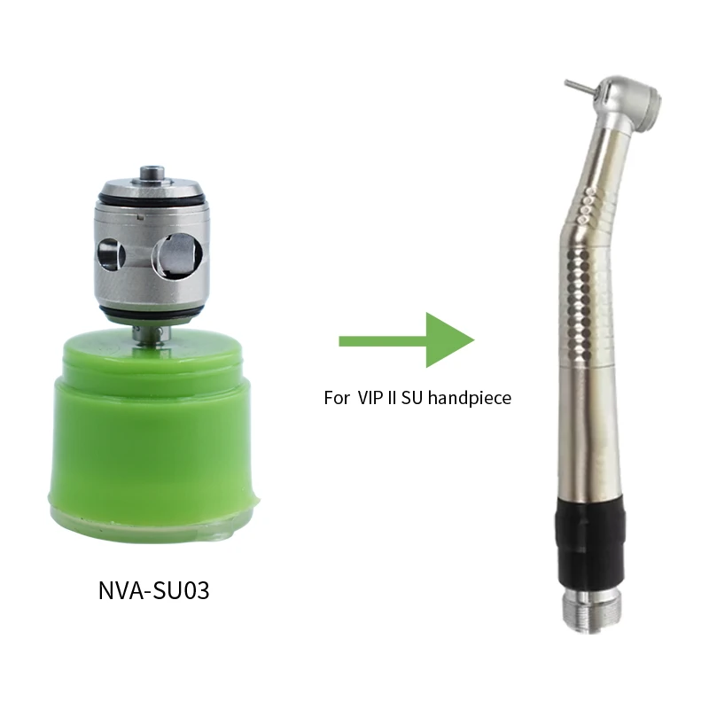 VIP Ⅱ Dental High Speed Handpiece Rotor Handpiece Spare Parts Dental Turbine Cartridges Ceramic Bearing Dental Accessories