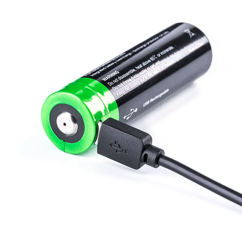 Nextorch 21700 Battery for Flashlights, Multiple circuit protection, 4800mAh, Type-C Rechargeable Port, with Red/Blue Indicator