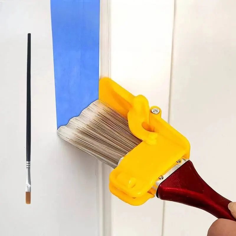 Paint Brush Wall Treatment Paint Tool Multi-Purpose Edging Paint Brush Latex Color Separator Paint Brush Edge Trimming Cut Brush