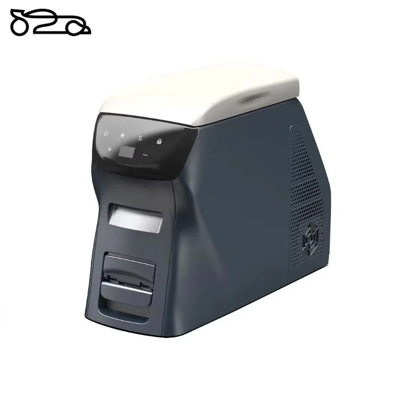 for Zeekr X car refrigerator, triple temperature controlled compressor freezer, rechargeable, business/ design