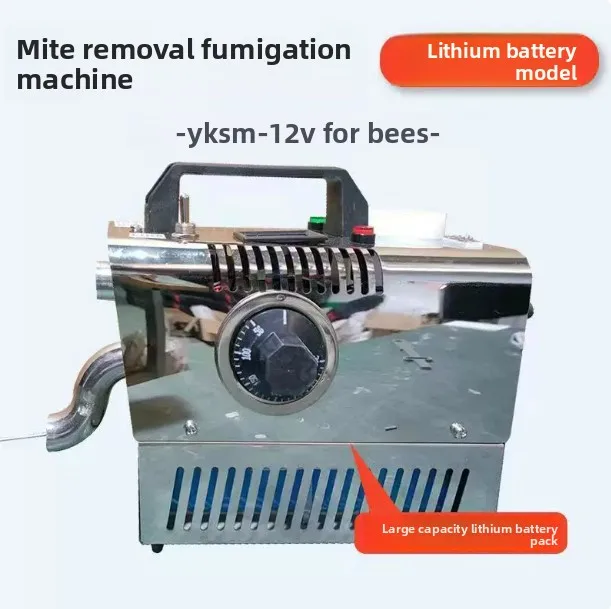 Lithium Battery Bee Mite  Oxalic Acid Smoker with Temperature Display for Beekeeping