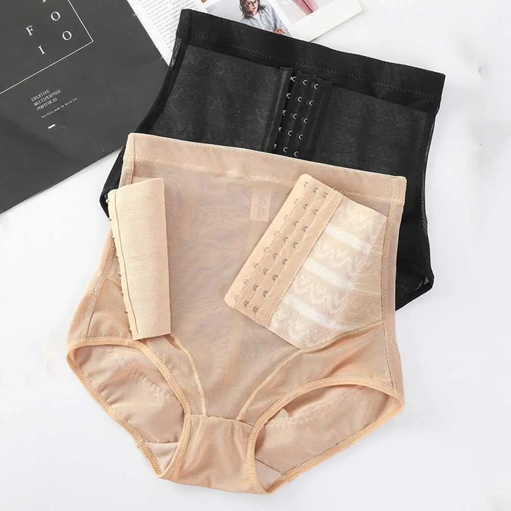 Women High Waist Belly Panties Body Reinforced Postpartum Hip Panties Butt Breathable Recovery And Lift Comfortable Belly