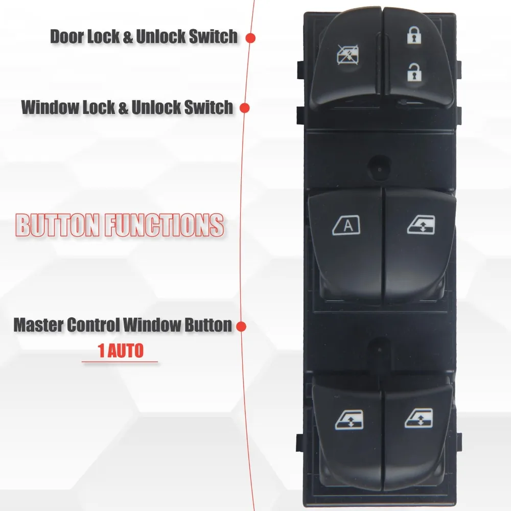 OE:25401-3TA5A   Power Window Master Control Switch For Nissan Teana