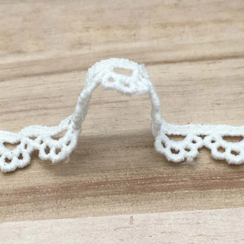 40 ياردة الأبيض جودة عالية Venise الدانتيل تقليم DIY اليدوية شريطة من الدانتيل اكسسوارات النسيج الأقمشة