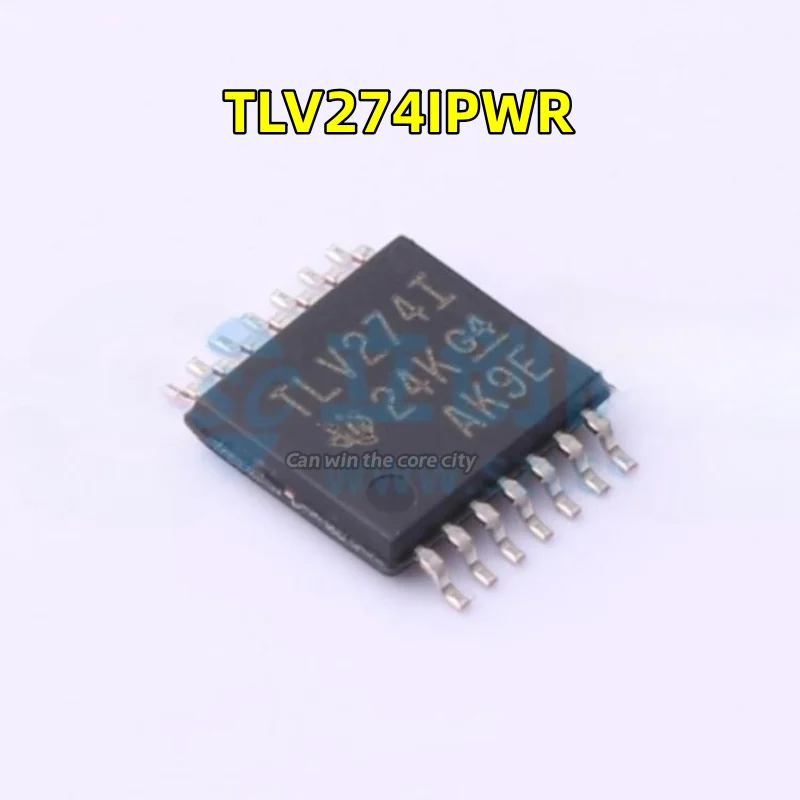 50 PCS / LOT TLV274IPWR TLV274 TSSOP-14 Screen TLV274I amplifier set 4 input offset current