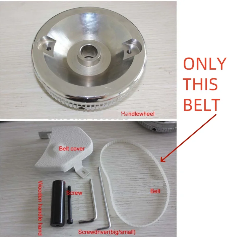 ONLY THE BELT Big Flywheel Reliable Suit Size Hand Wheel Kit Use On Home Use 306 309 Sewing Machine