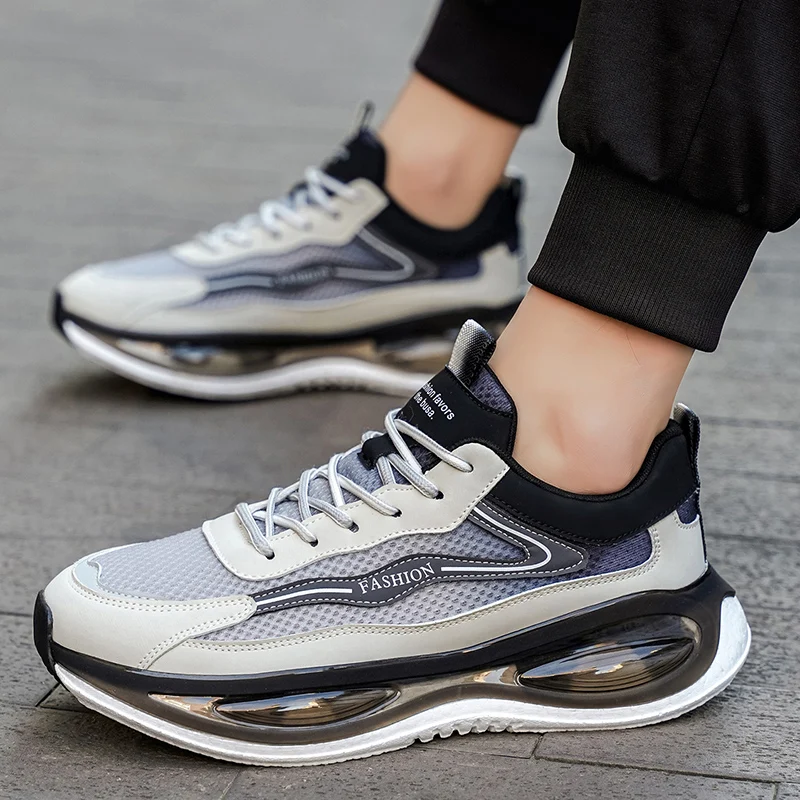 

Running & Walking Men's Shoes - Lace-up, Lightweight, Comfortable & Breathable Tennis Sneakers