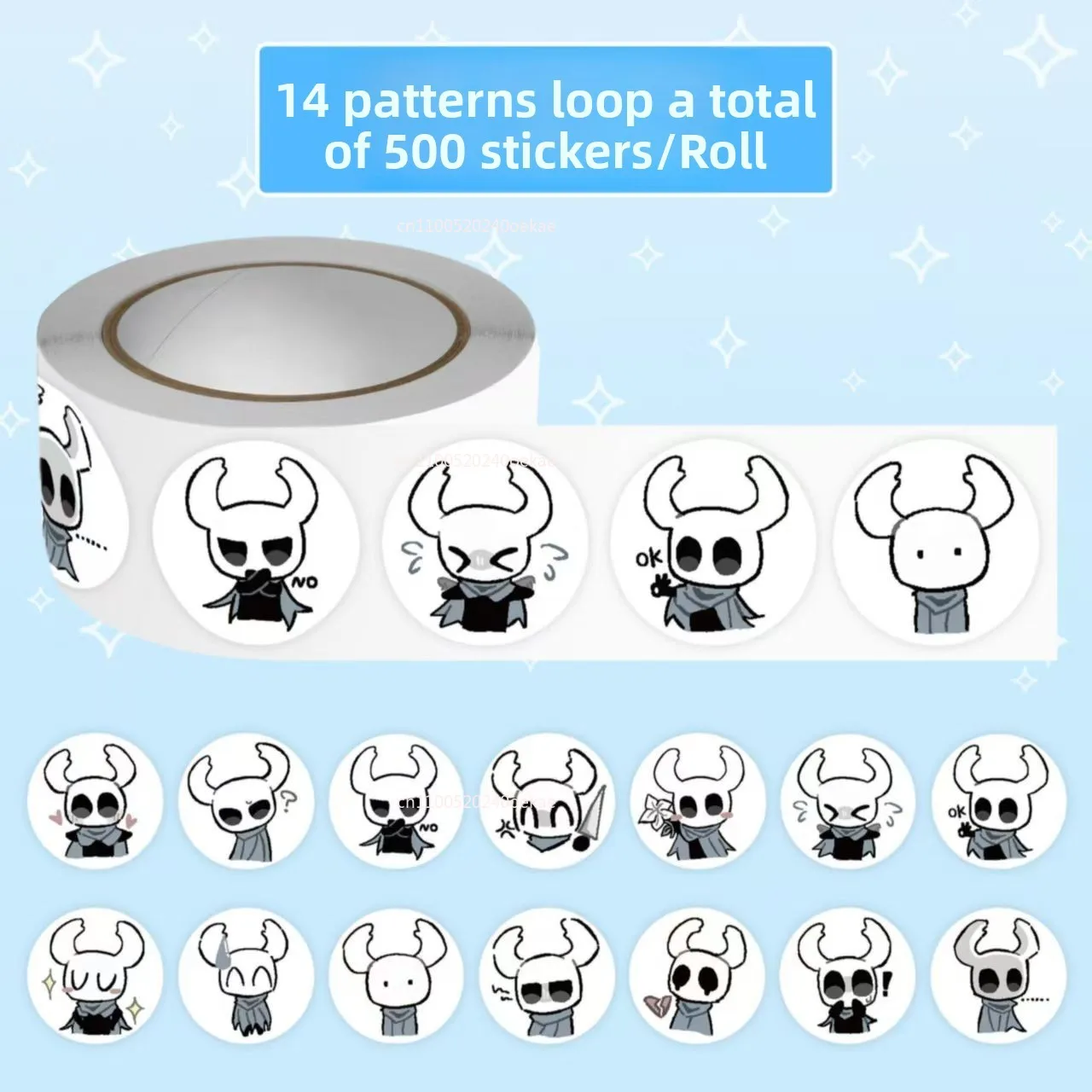 2025 جديد 500 قطعة/لفة فارس جوفاء لتقوم بها بنفسك سكرابوكينغ الهاتف الأمتعة سكيت مقاوم للماء #2