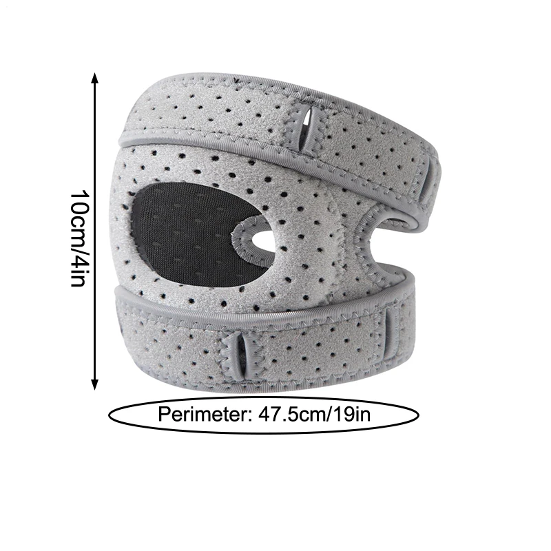 Knee Brace For Women Men Adjustable Knee Support With Side Stabilizers Patella Knee Brace With Patella Gel Pads