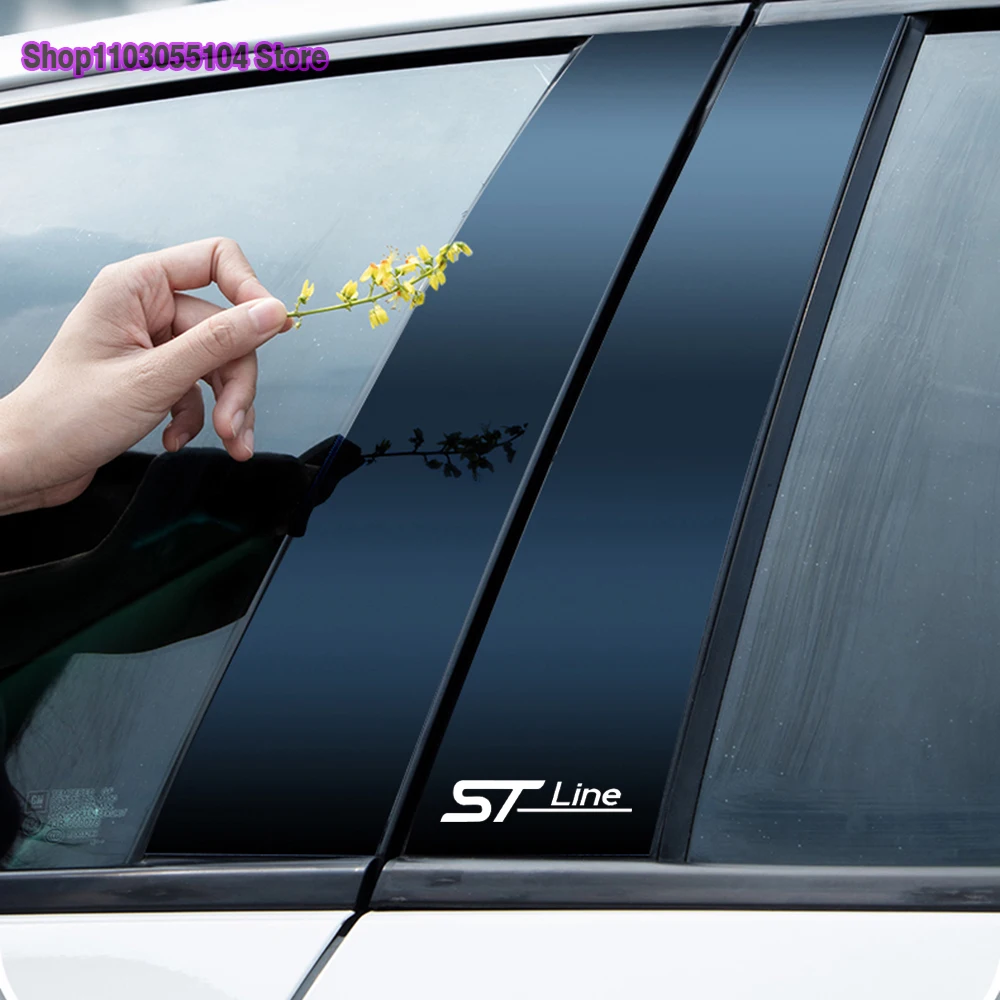 4pcs Car body Sticker For Ford SMAX BMAX CMAX Auto Accessories