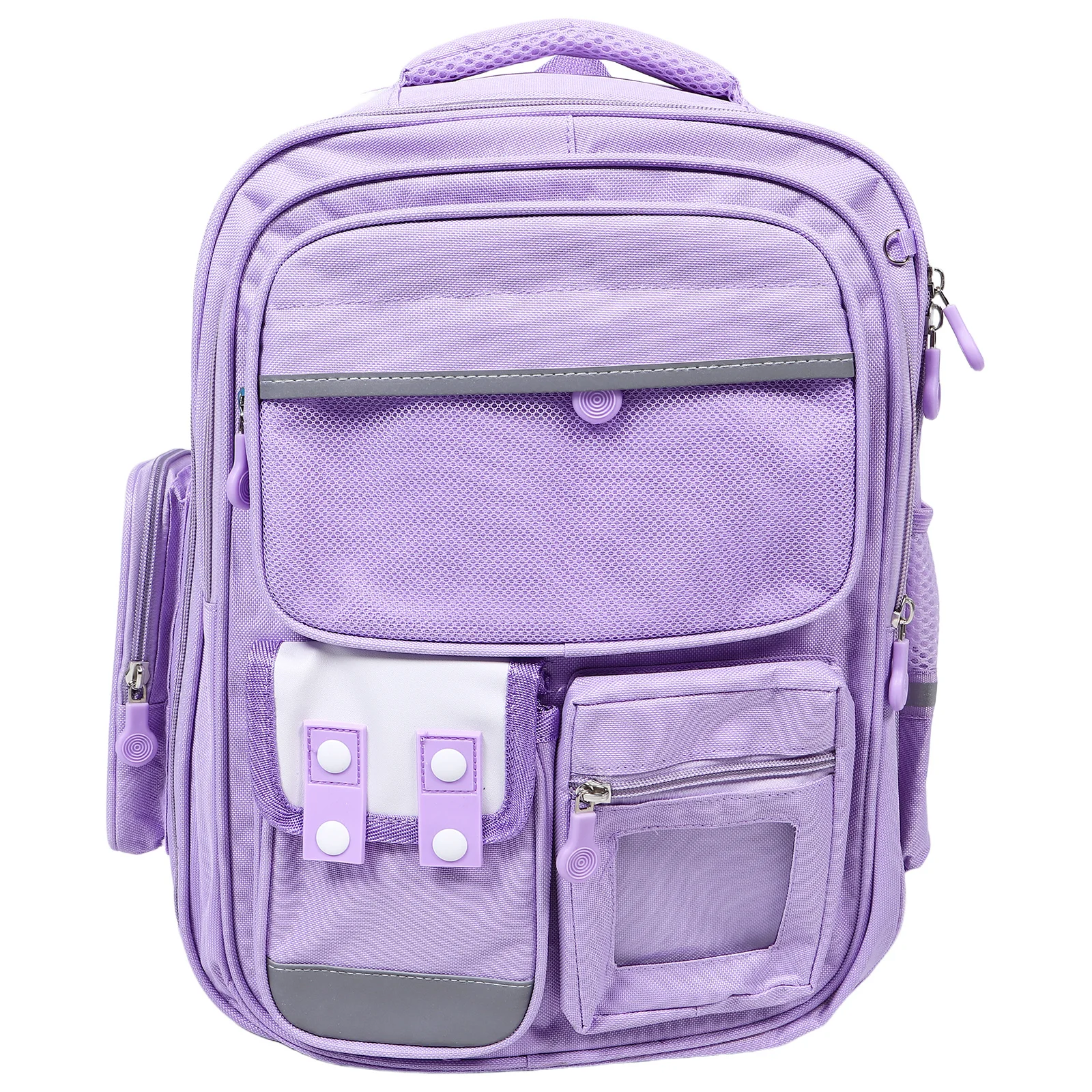 

Large Capacity Nylon Backpack for Girls School Bag Multi Pocket Durable Oxford Fabric Kids Elementary Middle High School Bookbag