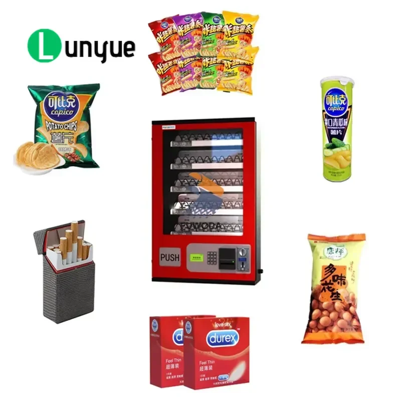 Smart Vending Machine for Snacks and Drinks Bottle Dispenser Automatic Retail Kiosk Self Service Commercial Use High Capacity