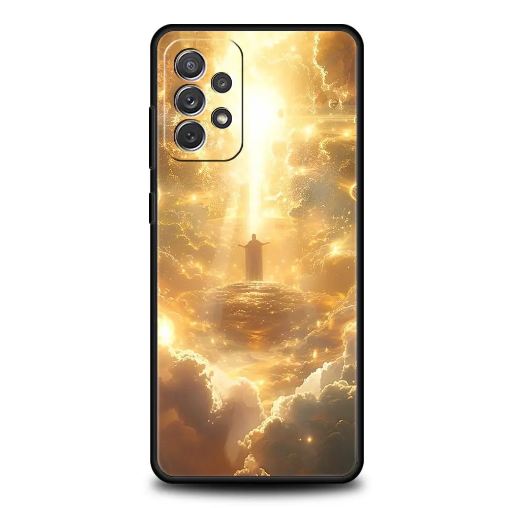الإيمان المسيحي الدينية يسوع الحال بالنسبة لسامسونج A51 A71 A21S A12 A11 A15 A25 A31 A41 A23 A33 A53 A73 A05S A13 5G A35 A55 غطاء