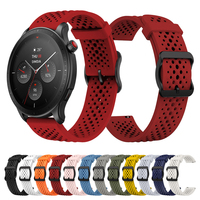 22mm watch Strap For Amazfit Gtr 4/3/2/2e/Gtr3 Pro/47mm/Bip 5 Smartwatch Silicone Bracelet Watchabnd Xiaomi Amazfit BALANCE Band