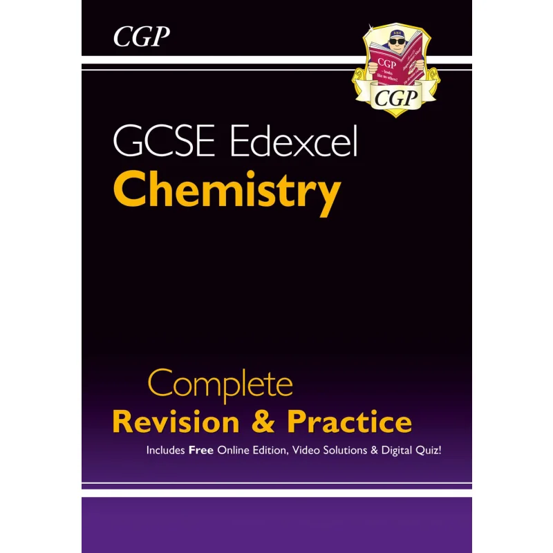 

Новая практика полного обращения GCSE Chemistry Edexcel включает онлайн-издание видео Quizzes CGP BOOKS 9781782948810