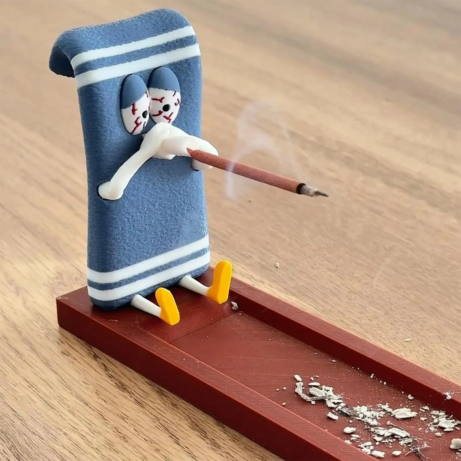 Incense Stick Holder Handmade, Aromatherapy Burner for Home Office Decor, Meditation Yoga Accessory,Gift for Women or Men