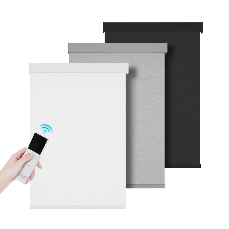 

Умные электрические рулонные жалюзи с Wi-Fi Tuya, фильтрация света, удаленная моторизованная штора, двухслойные оконные жалюзи