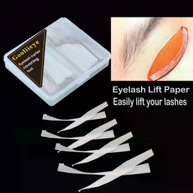 1000Pcs Eyelash Curler Makeup LashLifting Tools Eyelash Perm Paper Lashes Rods Accessories Applicator Tools