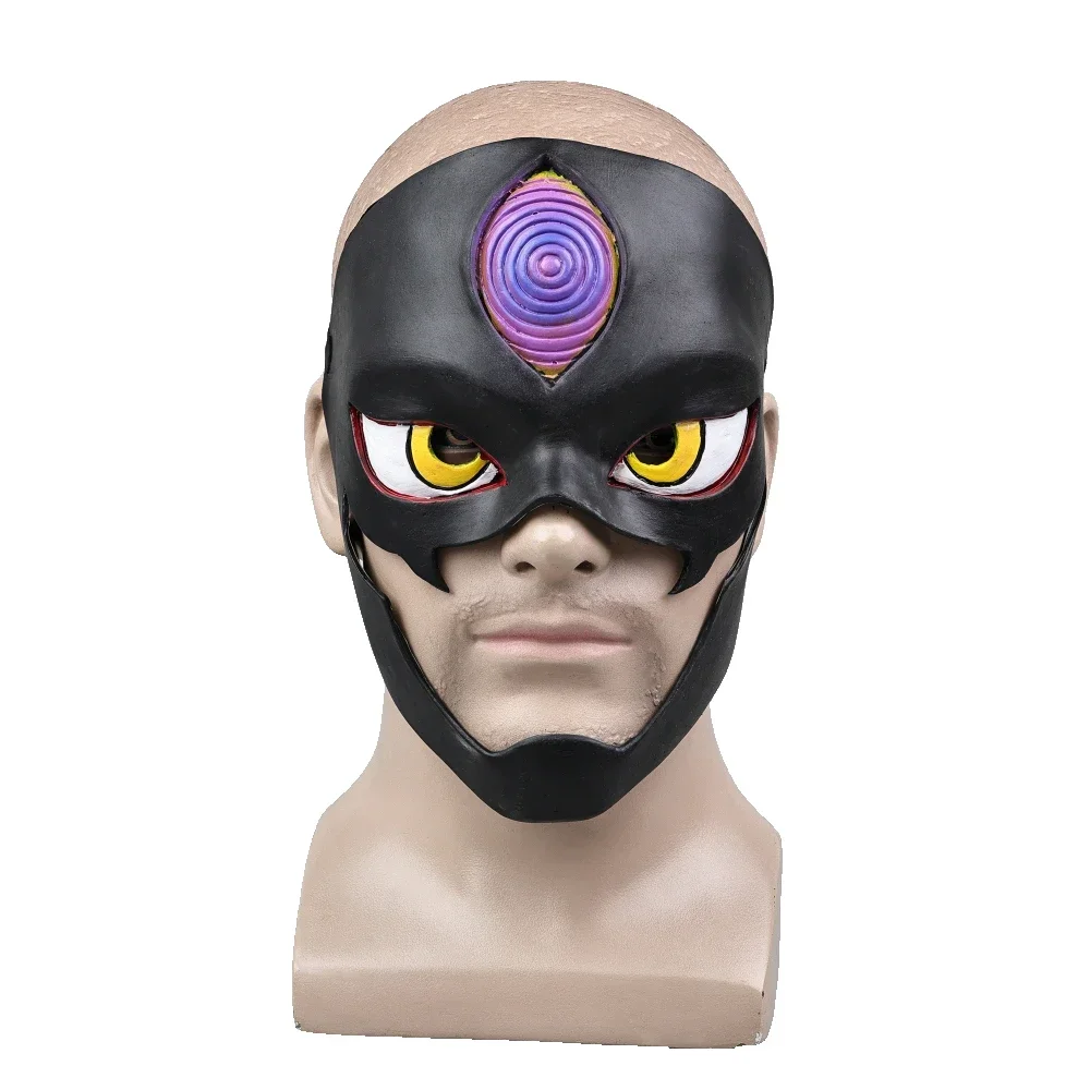 Anime DAN DA DAN Jiji maski maska ​​Cosplay dla dorosłego mężczyzny chłopcy lateksowa impreza z okazji Halloween karnawał kostium na bal maskowy