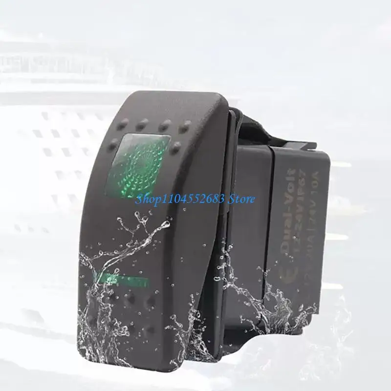 

Y6GD 5 PINS 2 Position Rocker Toggere Switcheres Светодиодные выключатели светодиодных рокеров для автомобильных лодок