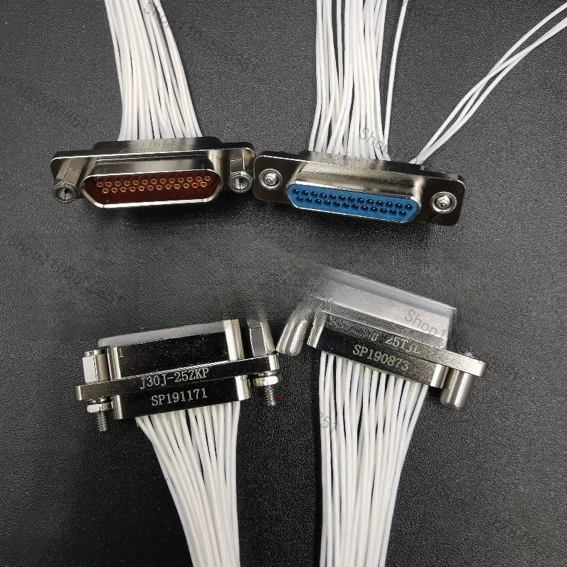 Rectangular Connector J30J-25ZKP J30J-25TJL 25-core Plug Socket