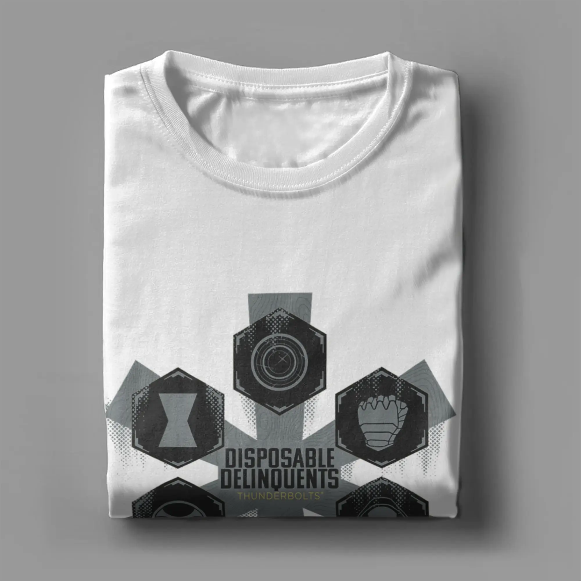 الجدة الصاعقة المتاح Delinquents فريق تي شيرت الرجال Crewneck القطن تي شيرت قصيرة الأكمام تيز الملابس الكلاسيكية