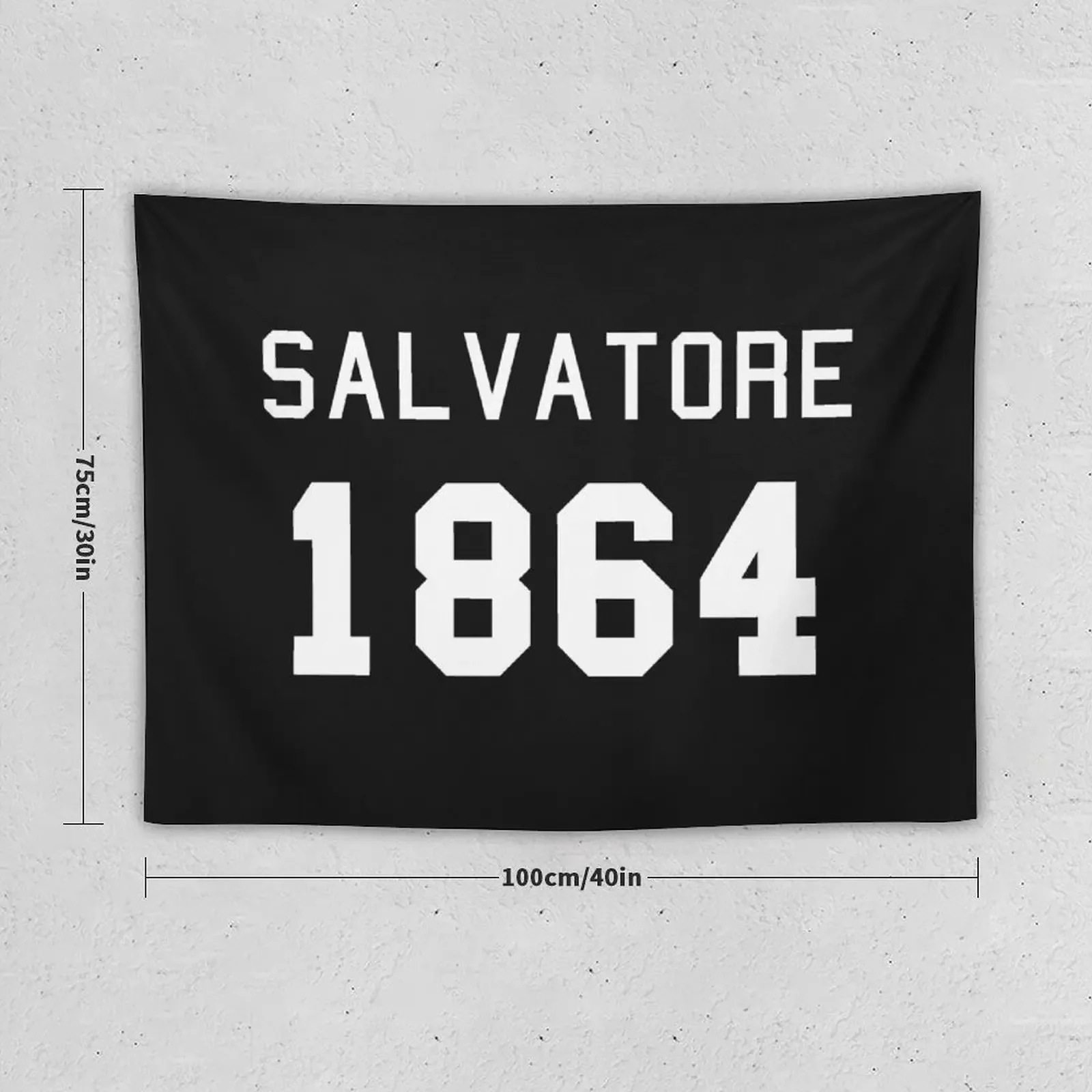 Salvatore - 1864 Tapestry Room Decor Aesthetic Custom Decorations For Your Bedroom Tapestry