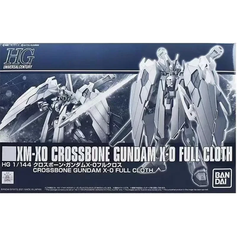 ORIGINAL BANDAI HG1/144 UNIVERSALCENTURY XM-X1 CROSSBONE GUNDAM X1 VOLLSTÄNDIGE Tuch HOCHSPIELBARE MONTAGE SPIELZEUG GESCHENK