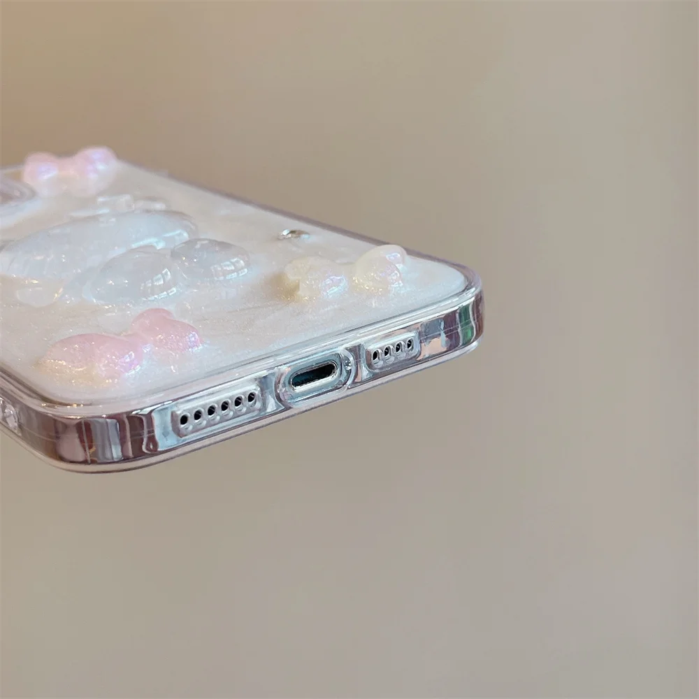 Fundas de teléfono 3D con dibujos animados de Anime, carcasa transparente anticaída para IPhone 11, 12, 13, 14 Pro Max