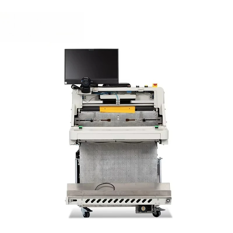 Automated bagging system for express packaging, automatic bagging machine for logistics