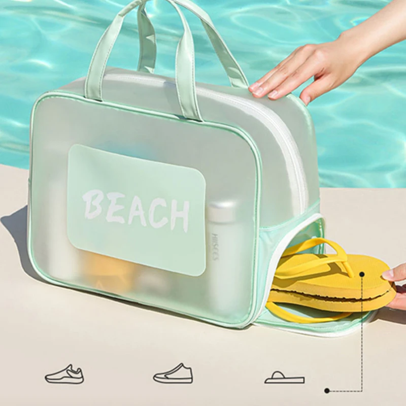 Borsa impermeabile da spiaggia accessori per il nuoto a secco forniture per l\'allenamento della piscina d\'acqua costume da bagno borsa da viaggio