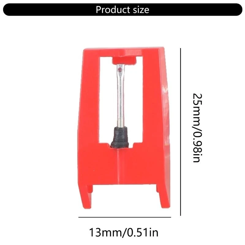 4PCS Записывать иглу замену иглы пластиковой пластиковой игла -пластиковый племян