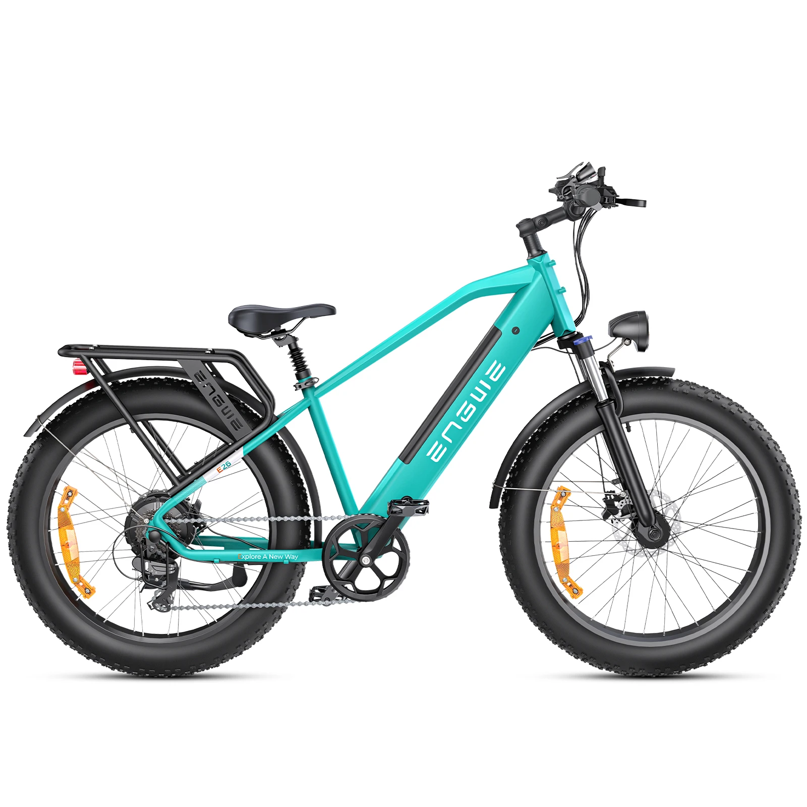 ENGWE E26 Electric Bike 48V 16AH Battery 250W Motor Mountain E-Bike 140km Max Range 25km/h Max Speed 26 inch Fat Tire Bicycle