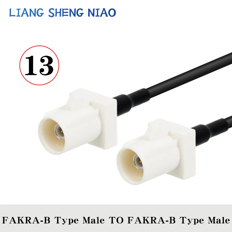 RG174 Coax Cable line FAKRA B TYPE TO SMA Male Female Coaxial cable Connector RF Crimp for Cable GPS Antenna 3G universal B TYPE