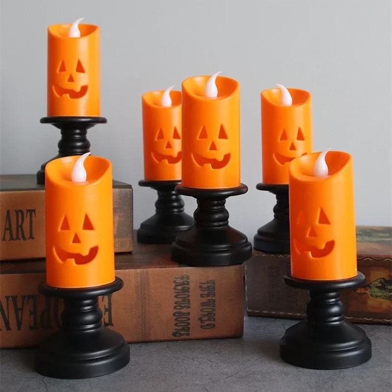 Halloween Pumpkin LED Candle 1