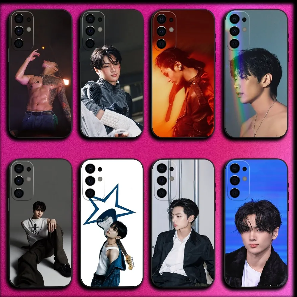 

J-JAY P-PARK Singer Phone Case For Samsung S25,S24,S21,S22,S23,S30,Ultra,S20,Plus,Fe,Lite,Note,10,9,5G Black Cover