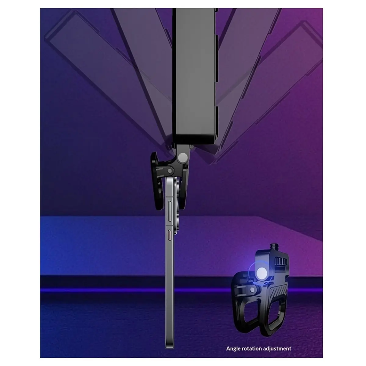 A10R Four-Page Diffuser RGB Fill Light Photography Square Light Atmosphere Outdoor Live Broadcast Lighting LED Beauty Light