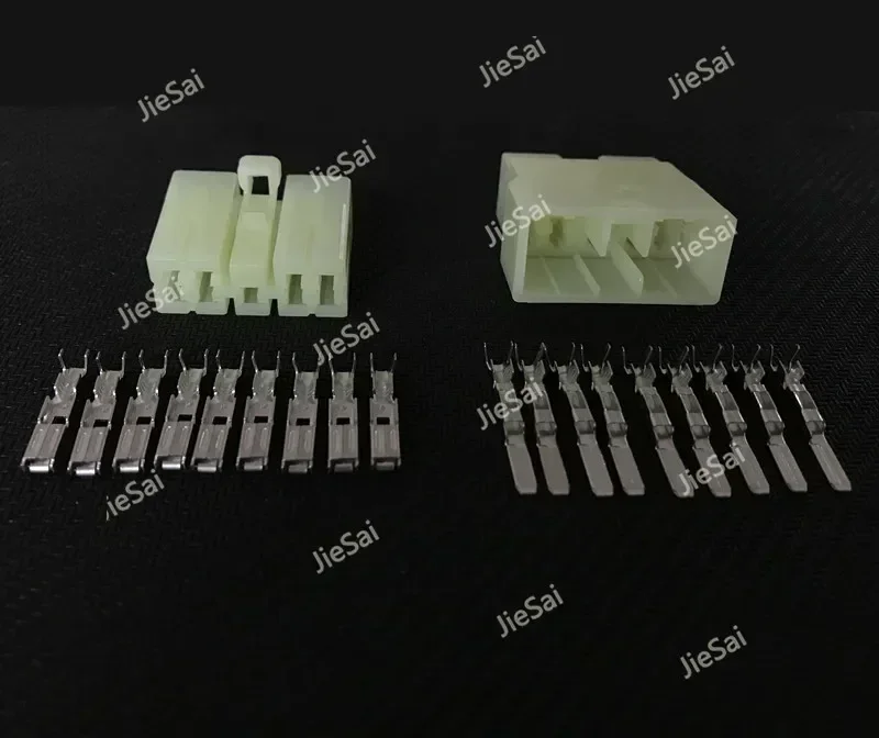 9 Pin 172506-1 172496-1 Female Male Automotive Connector For Car Motor
