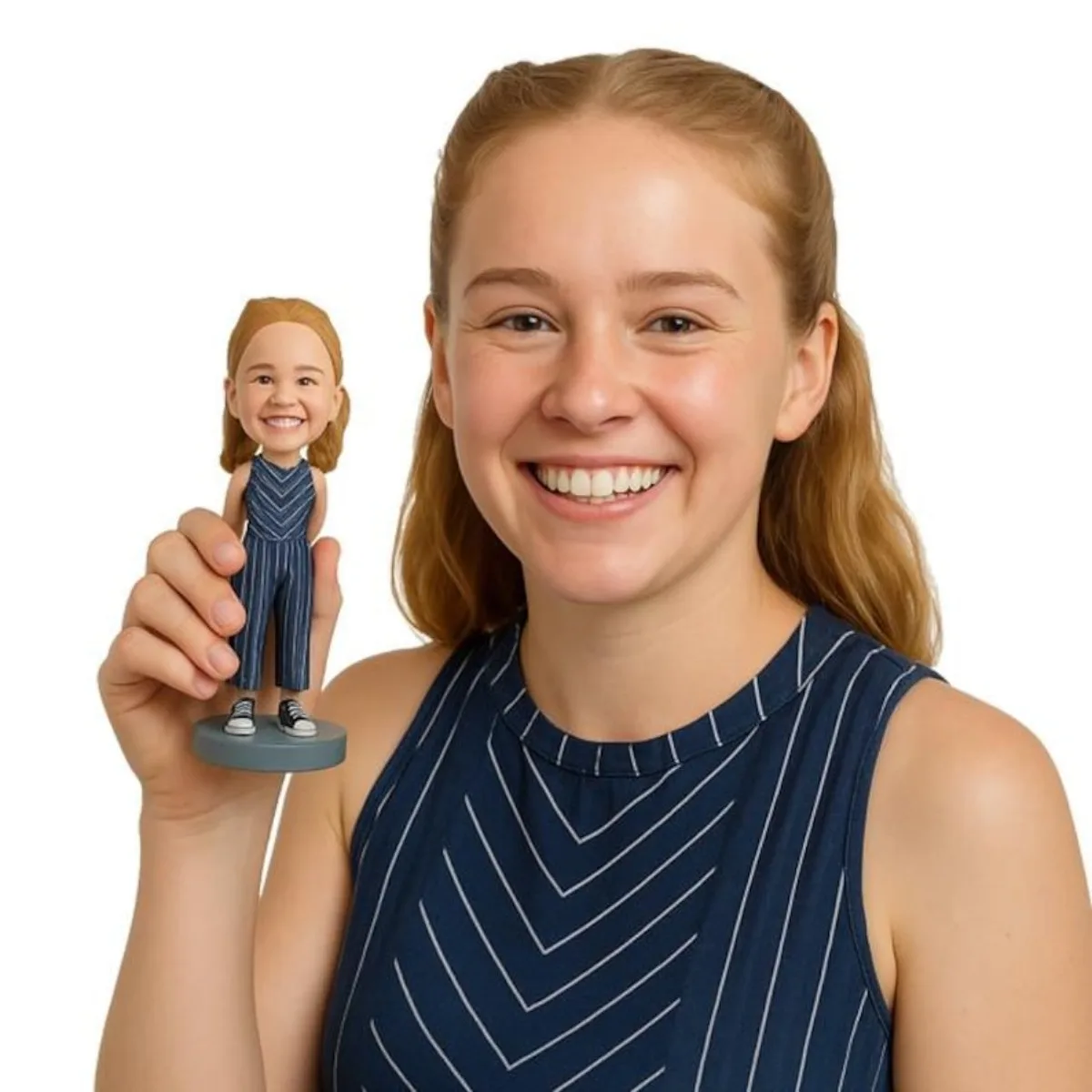 

Personalized Bobblehead Custom Handmade Clay Figurine Clay Doll Bobbleheads Figurines Special Keepsake Gift For Any Occasion