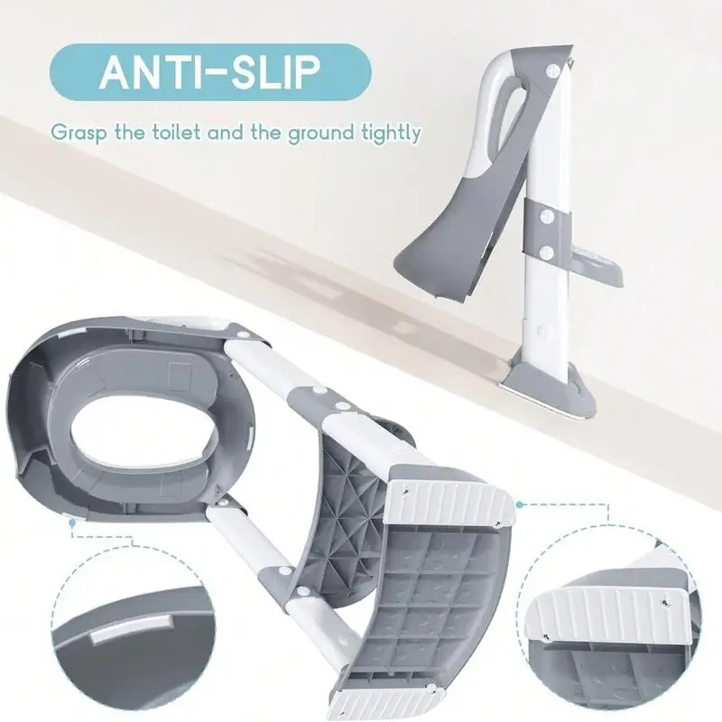 مقعد تدريب مرحاض الأطفال السميك 2 في 1 لحديثي الولادة من الأولاد والبنات، قعادة للأطفال الصغار مع سلم البراز وواقي من الرذاذ كهدية للأطفال