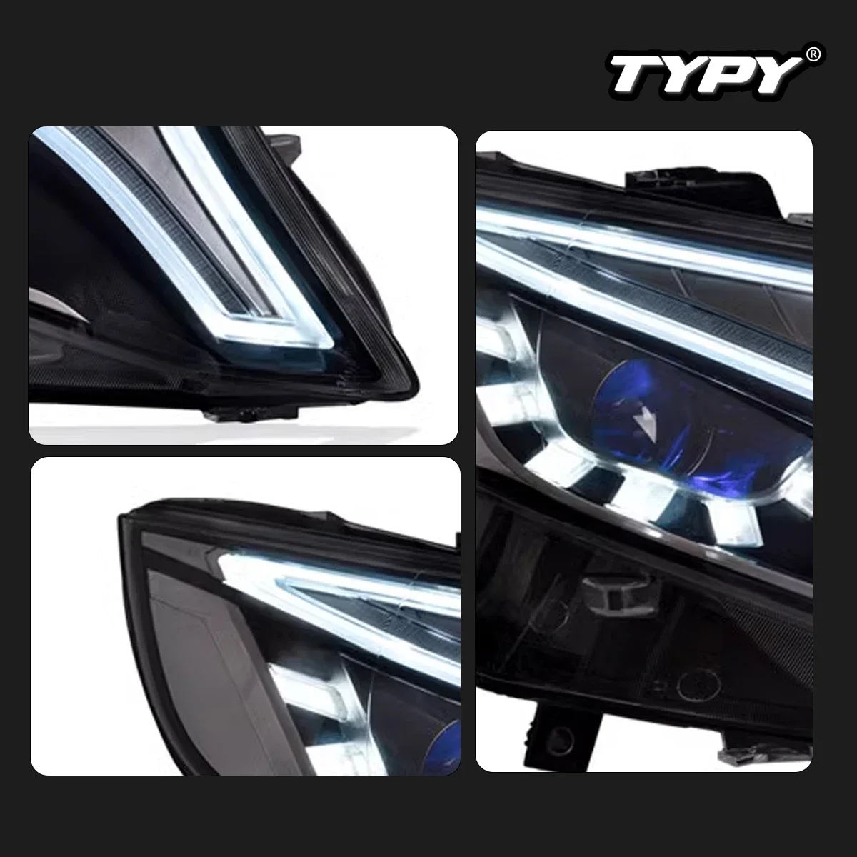 

TYPY New LED Head Lamp Upgrade Modified For Benz Vito V260 W447 Headlights 2015-2021 Dynamic Signal Head Lamp Auto Accessories