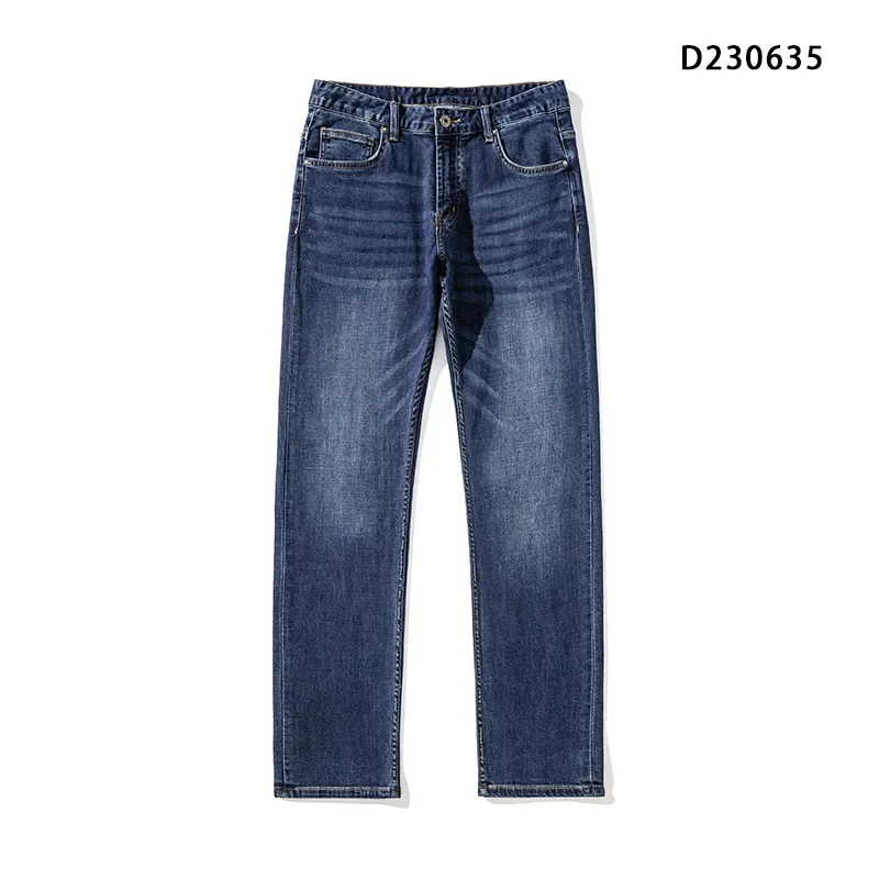 

Mens Denim Pants New Summer Thin Stretch Loose Small Straight Business Leisure Urban Mens Jeans