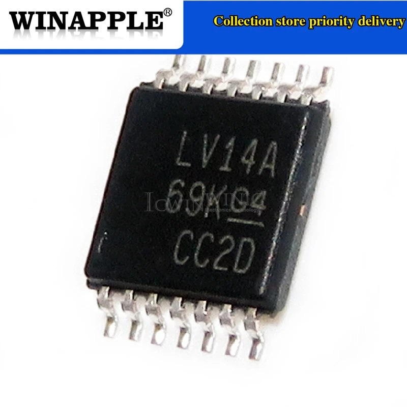 5pcs/lot SN74LVC74APWR SN74LVC74 LVC74A SN74LV14APWR SN74LV14 LV14A SN74LVC125APWR SN74LVC125 SN74HC02PWR SN74HC02 TSSOP-14