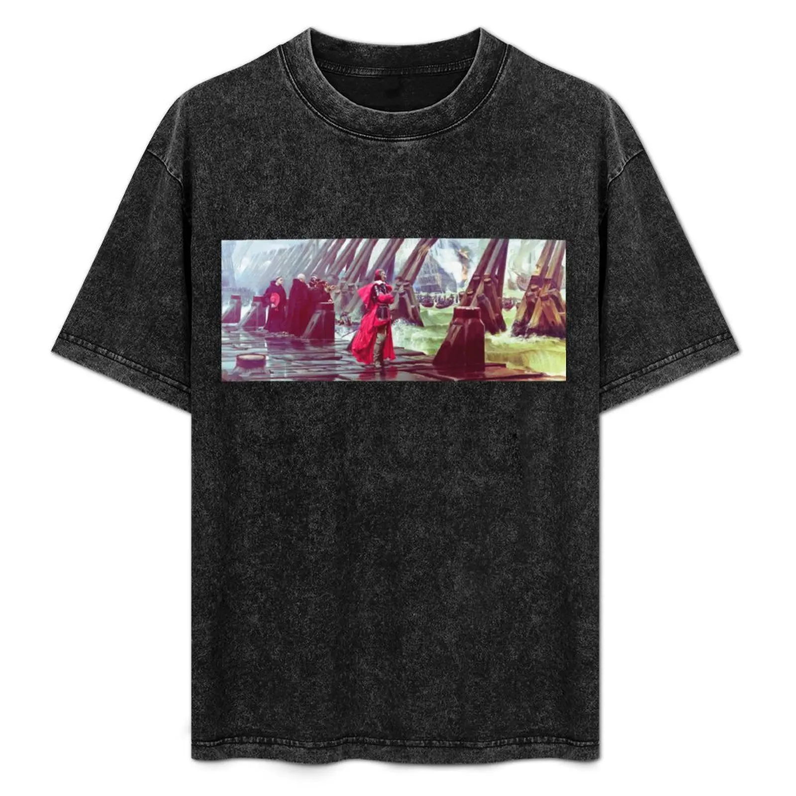 

The Sieg of La Rochelle - Cardinal Richelieu T-Shirt plain customs design your own blue archive mens big and tall t shirts